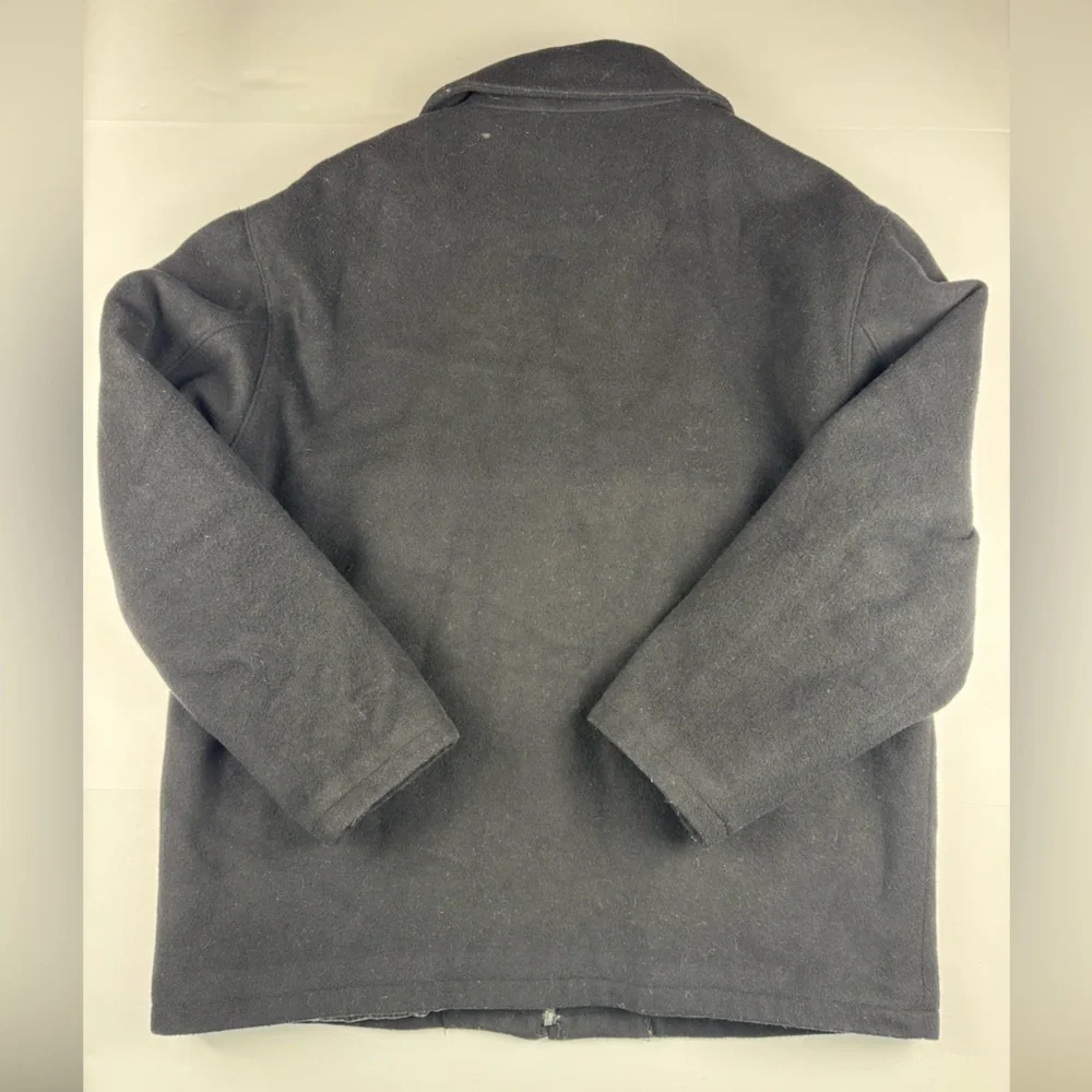 Claiborne outerwear men’s wool full zip jacket size XL